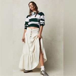 NWT Free People We The Free Dreamweaver Maxi Skirt- Small